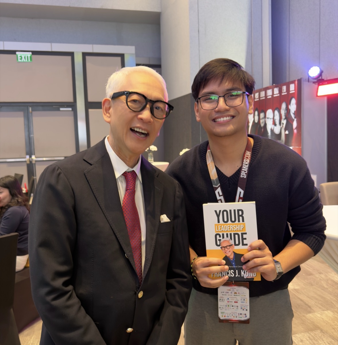 with Francis Kong — i stan
